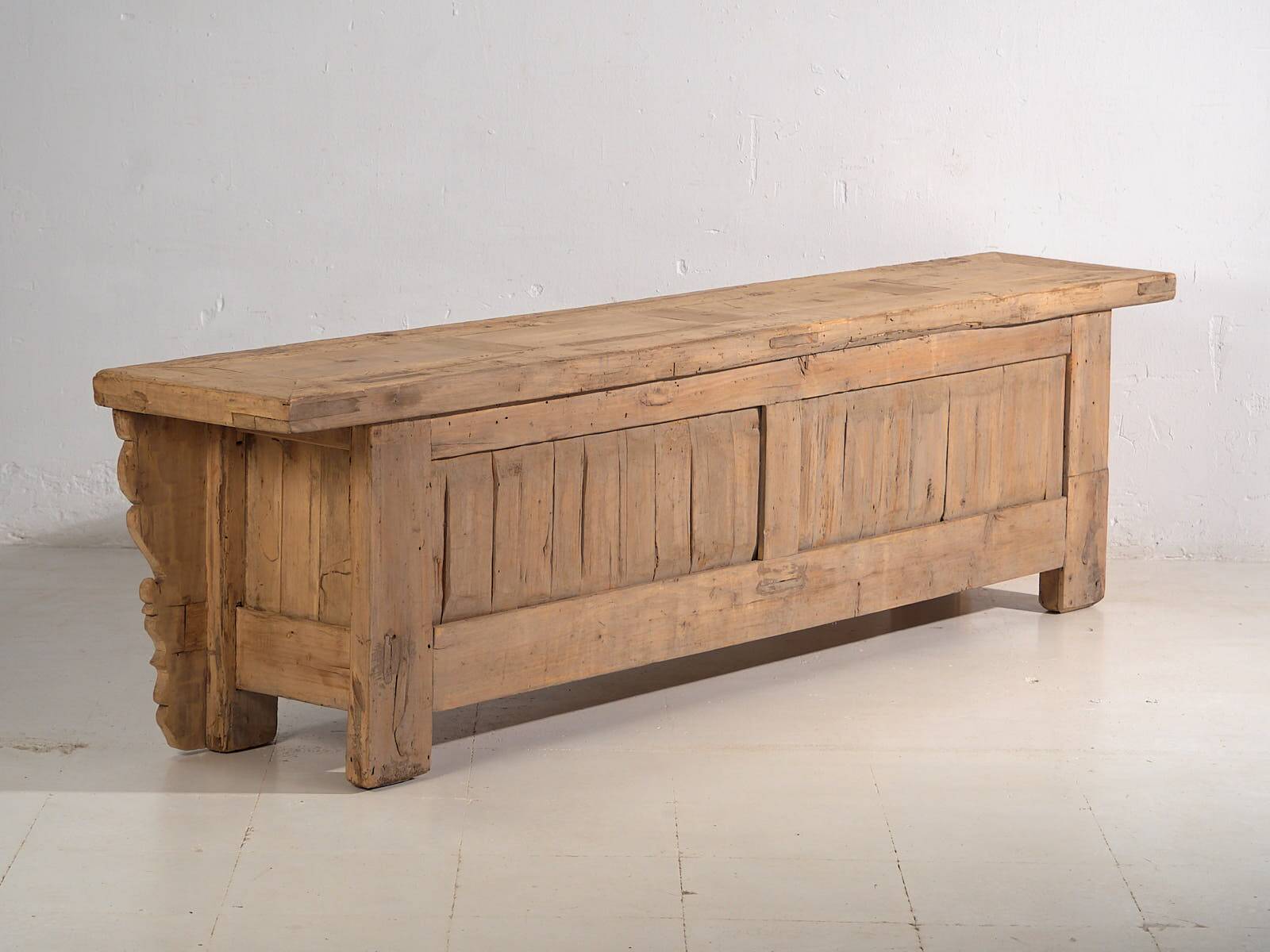 Antique low sideboard in oriental style (circa 1900)