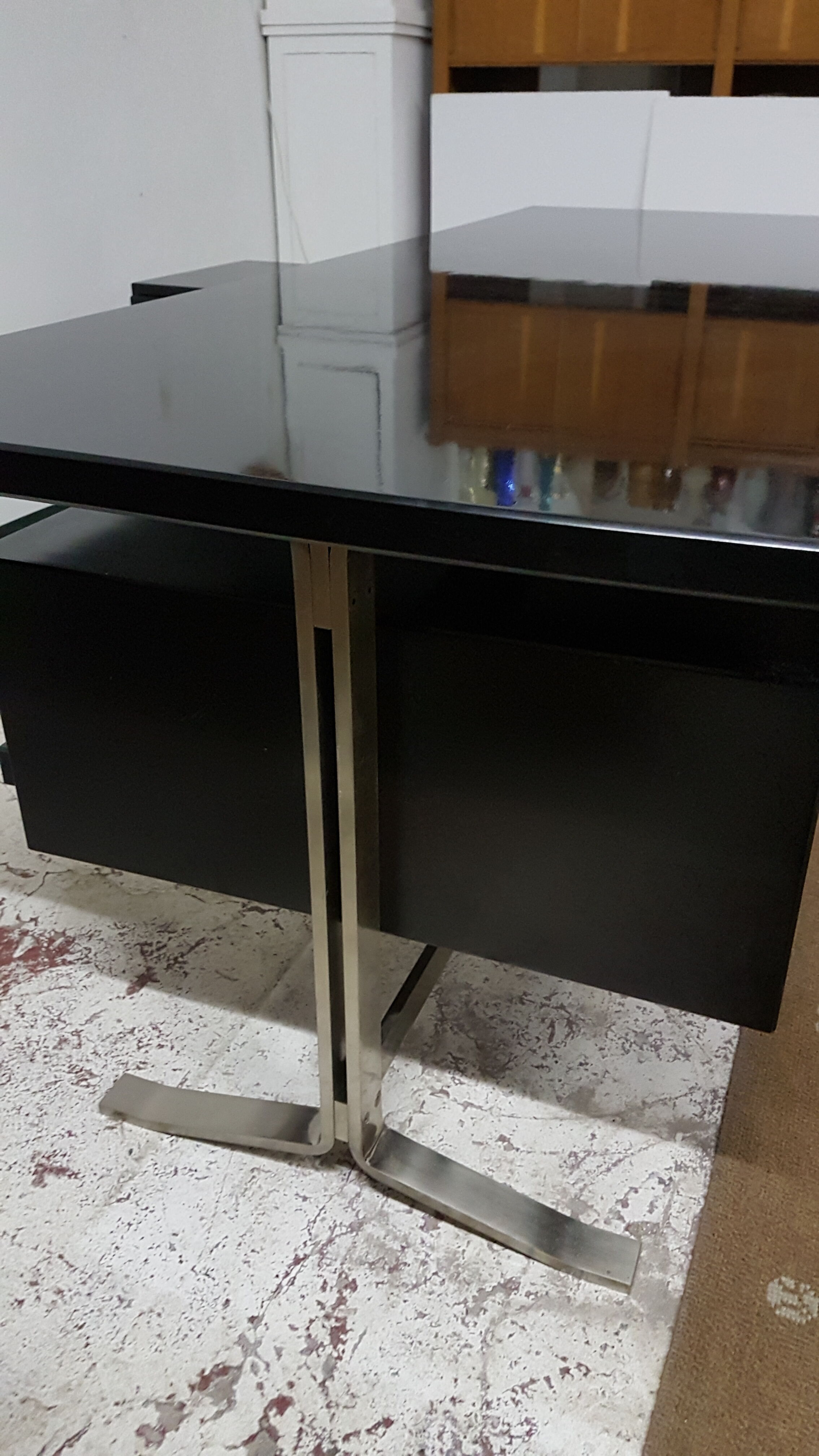 Bureau de ministre design de Gianni Moscatelli pour Formanova années 70