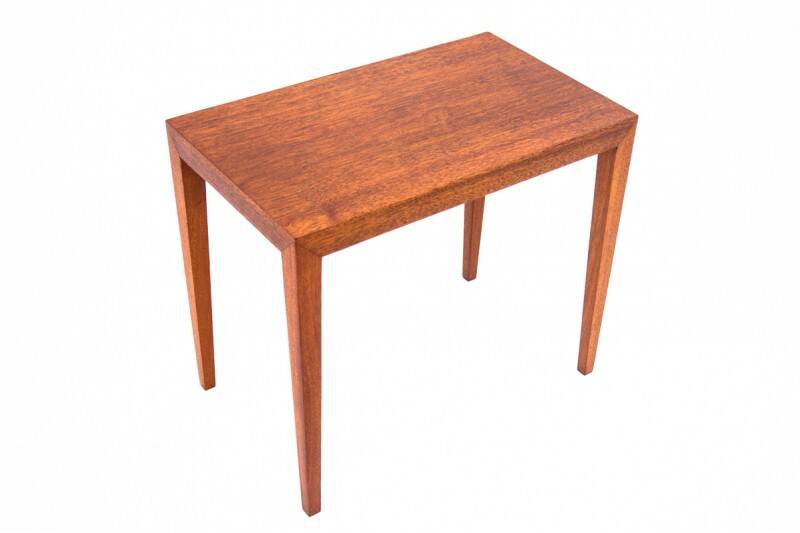 Teak coffee table, Haslev Møbelfabrik, Denmark, 1960s