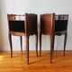 Paire de tables de chevet style Louis XV