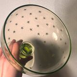 Baccarat/Saint Louis Compotier Ouraline crystal