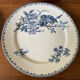 Flat plates Sarreguemines Terre de Fer model Blue Favorite