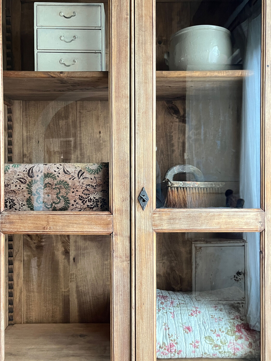 Old display cabinet