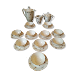 Tea service café art deco Limoges 1925