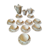 Tea service café art deco Limoges 1925