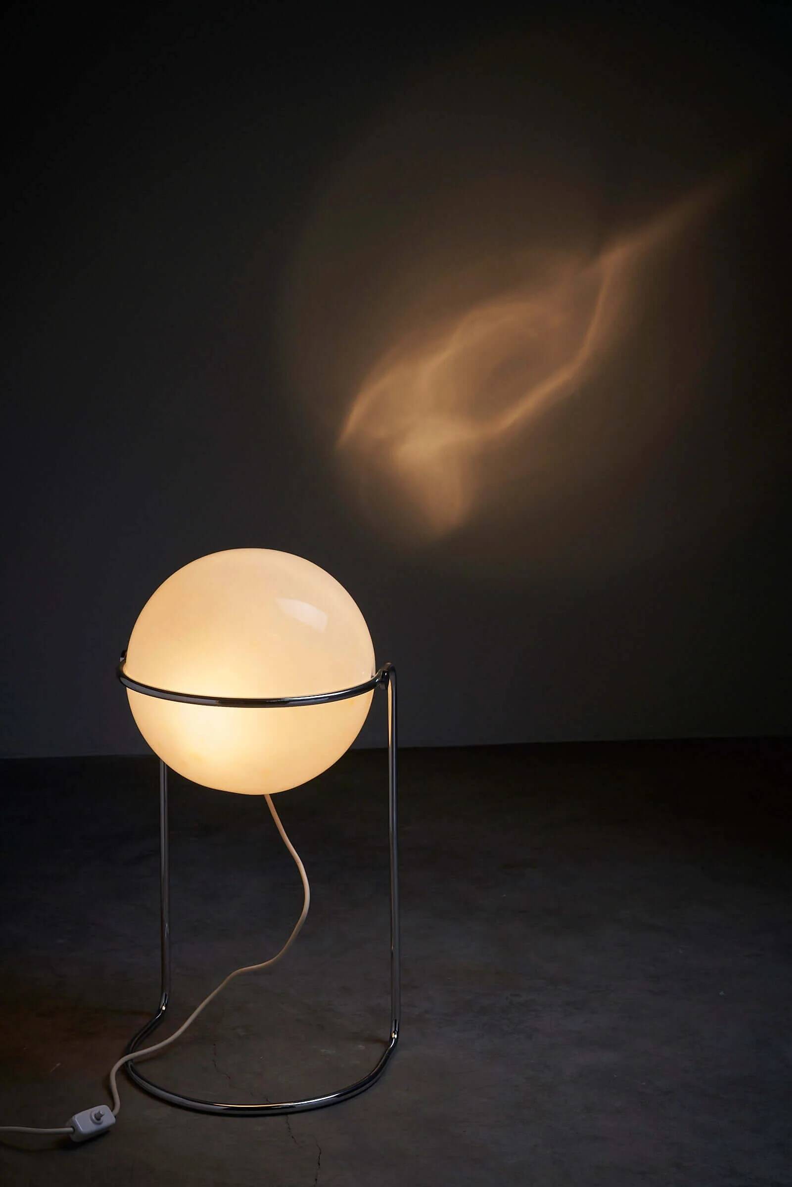 Space age floor lamp by Cosack