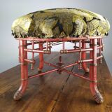 Napoleon III bamboo pouf