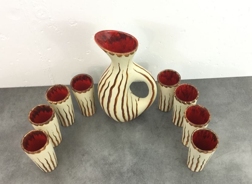 Ceramic lemonade service Bruno Dose