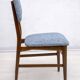 Six of Edmondo Palutari for Dassi Mid-Century Italian Teak Dining Chairs,50
