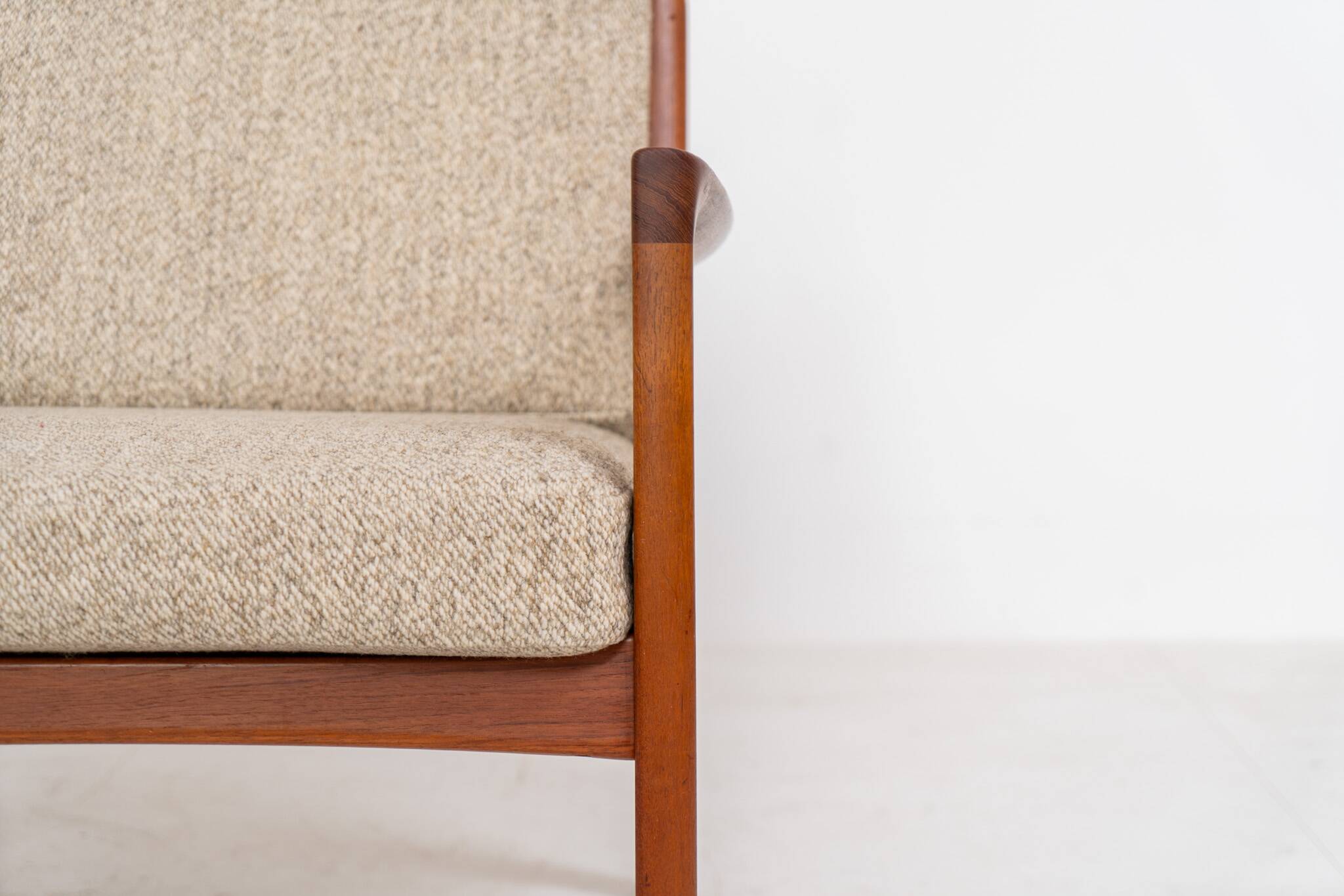Pair of “Senator” easy chairs by Ole Wanscher for France & Son