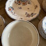 Table service gien au coq, 68 pieces