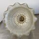 Old vintage holophane glass suspension