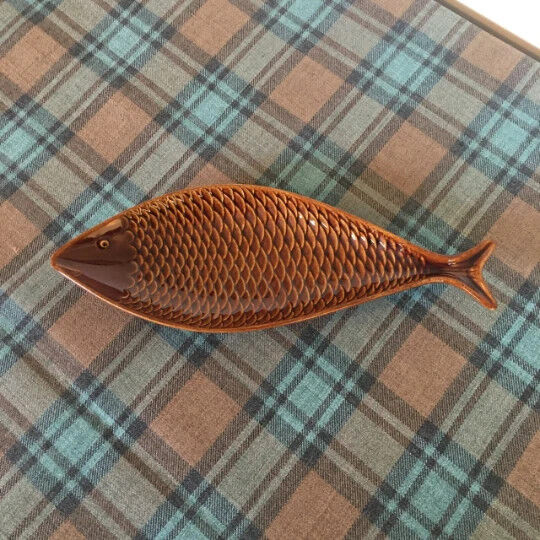 Plat de poisson Gustavsberg Stig Lindberg vintage