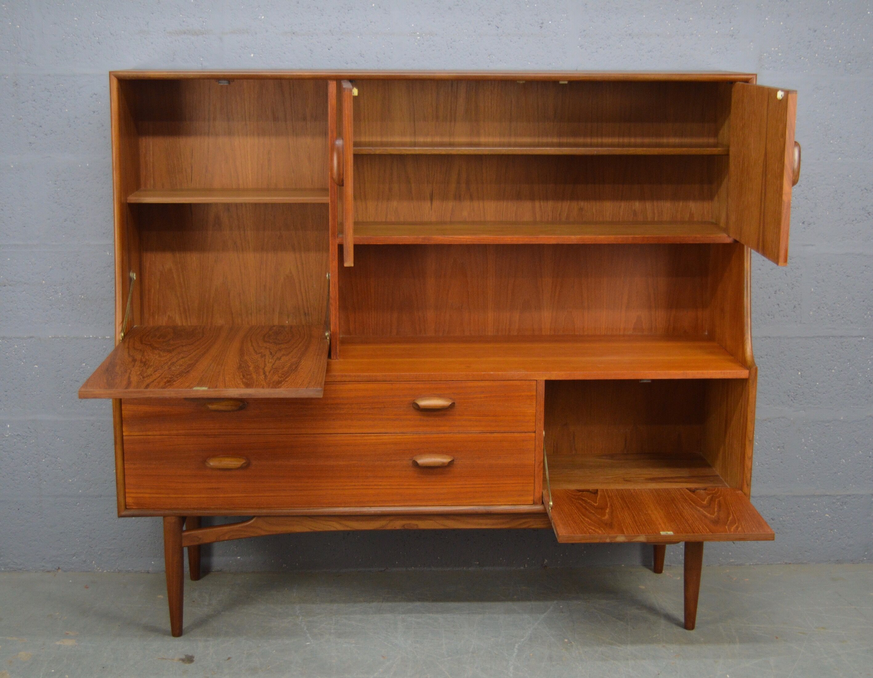 Highboard designed by V.b. Wilkins for G plan