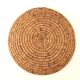 Braided round basket or wall decoration, 70s