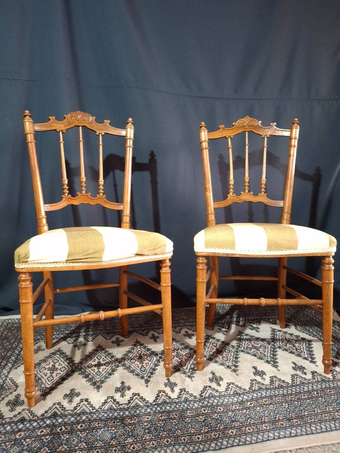 Pair of "flying" chairs