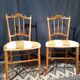 Pair of "flying" chairs