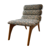 Custom armchair in Pierre Frey fabric