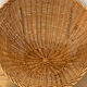 2 wicker basket chairs from the 1950s