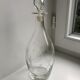 Carafe à vin en cristal en verre gravé début XXème