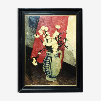 Old painting "floral still life"