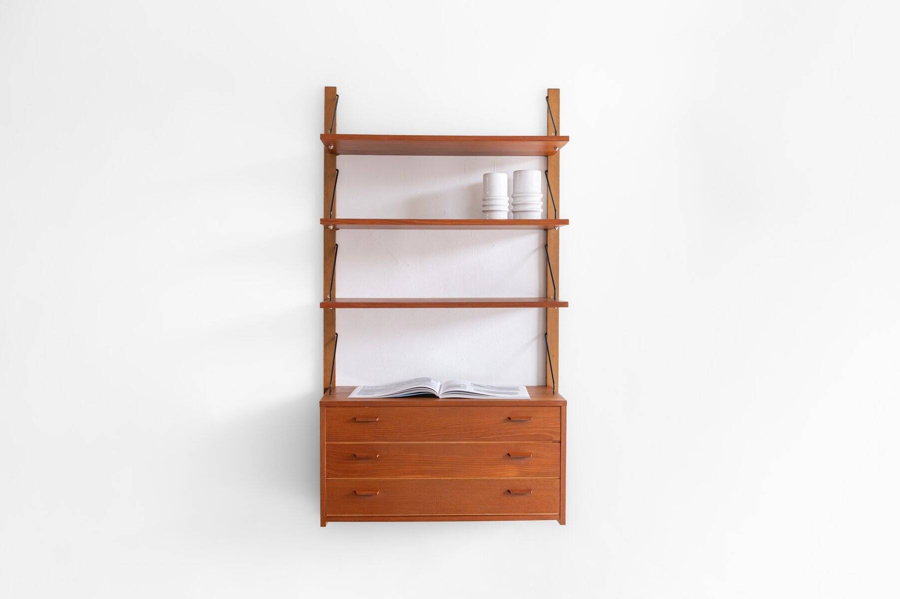 Danish modular wall unit, 1960s