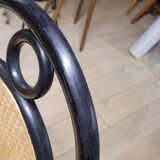 Thonet bistro chair n°17 canework and bentwood - 1900s
