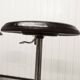 Pair of Mirima brand telescopic and rotating stools (84 to 53cm)