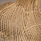 Suspension en rotin XXL Luminaire en rotin naturel