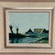 Swedish Oil on Canvas – “Farm by the Lake” by Bengt Hillgrund