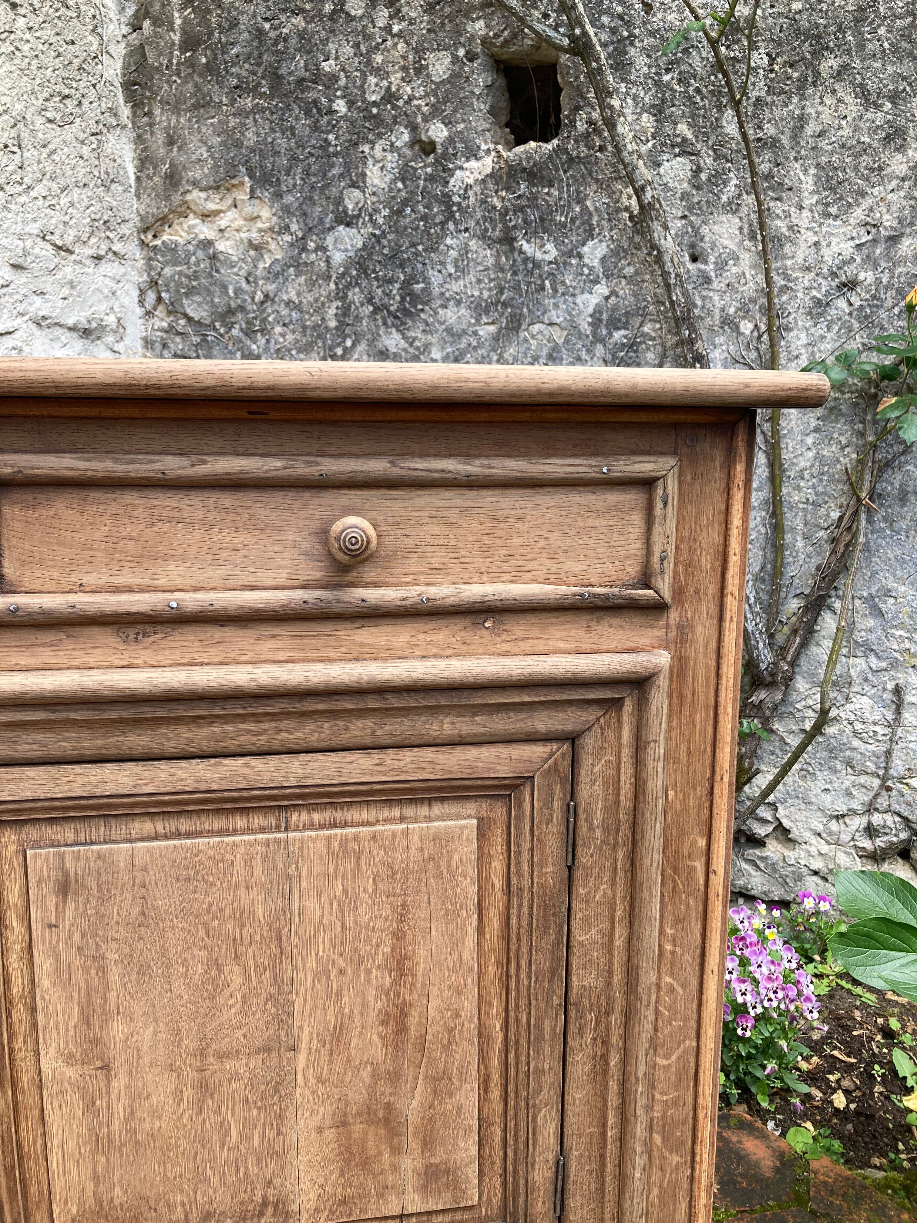 Antique solid wood sideboard