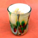 Multicolored Glass/Water Cup