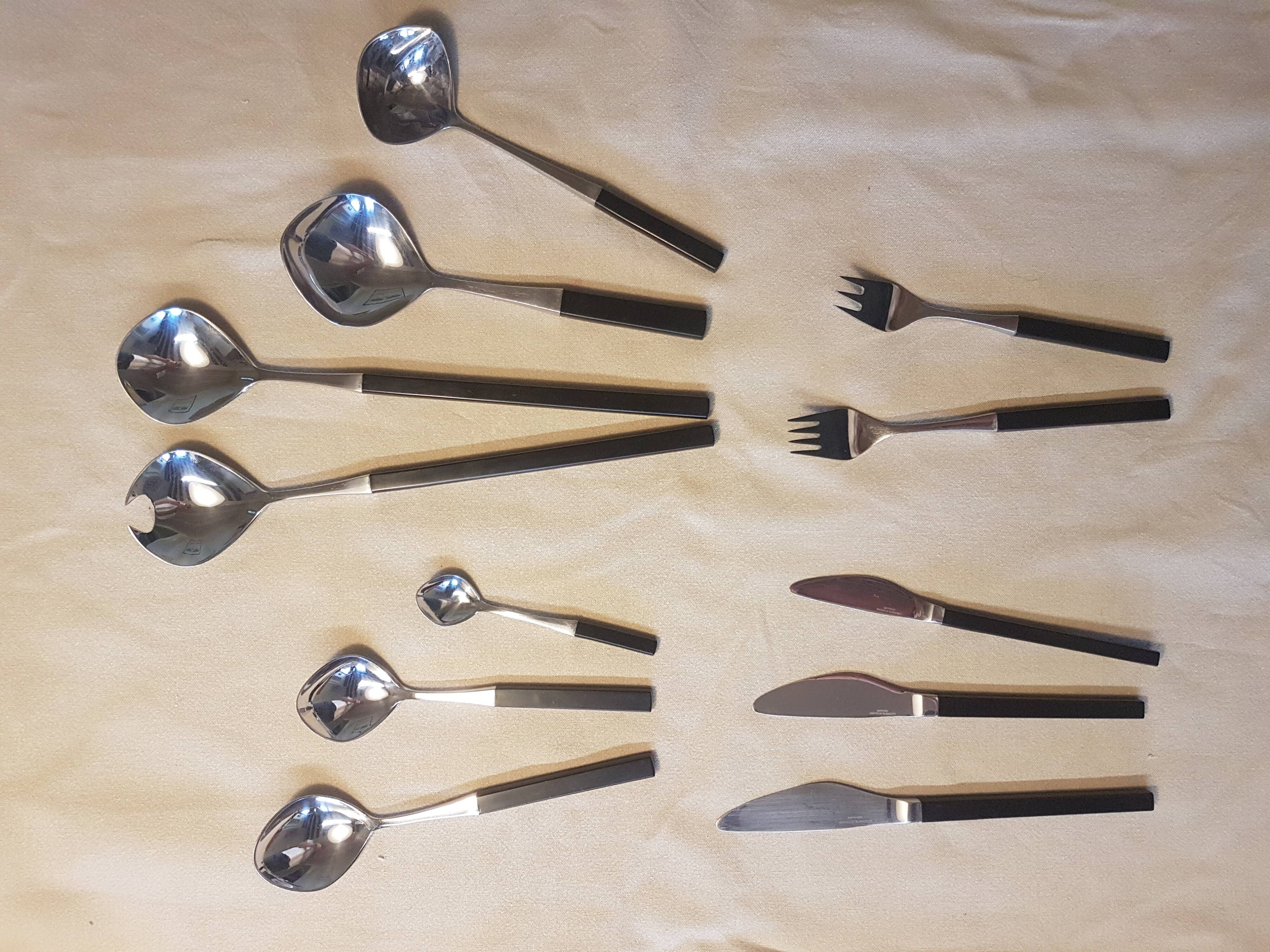 Cutlery set Tias Eckhoff 1960 complete cutlery service