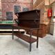 Late nineteenth century oak shop furniture