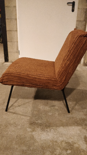 Corduroy chair