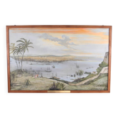 Large painting "The Port of Havana in 1890"