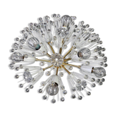 Brass star chandelier by Emil Stejnar, Austria, 1960s.