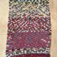 Colorful Boucherouite Berber rug - 99 x 160 cm
