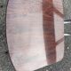 1 veined brown Formica chair