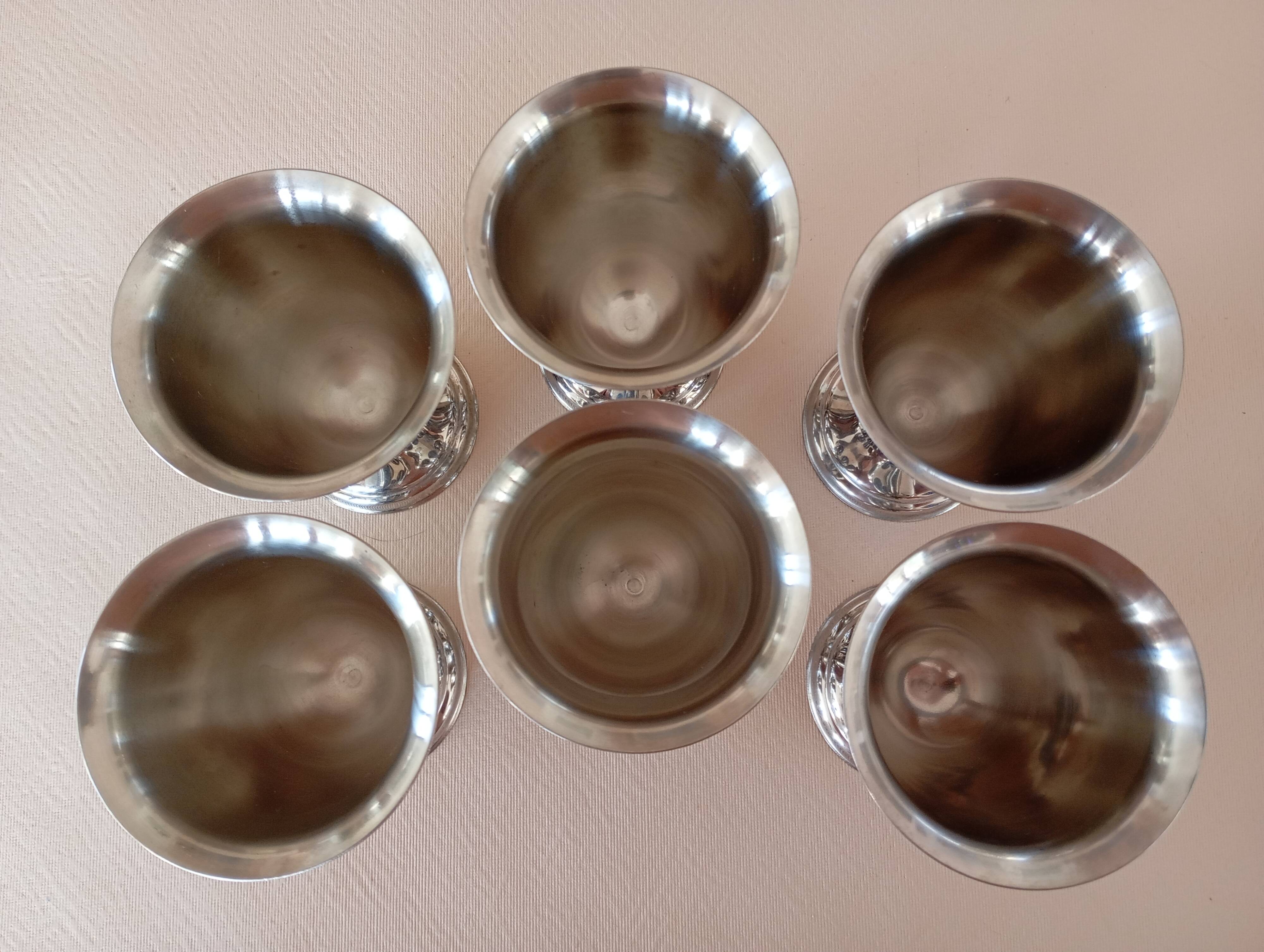 Sorbet spoons in stainless steel by Guy Degrenne