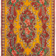 Handmade Vintage Moldovian Red Kilim 192 cm x 275 cm - 23399