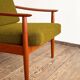 Armchair by Arne Vodder model FD164 Kvadrat fabric, Mid Century Design