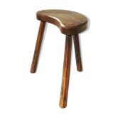 Tabouret tripode forme haricot