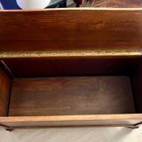 Solid wood storage chest