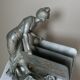 Art nouveau letter holder by Elsie Ward Hering