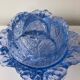 Portieux glass “cabbage” candy box