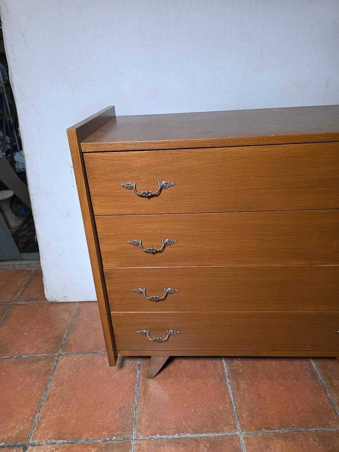 Commode vintage en chêne des années 60