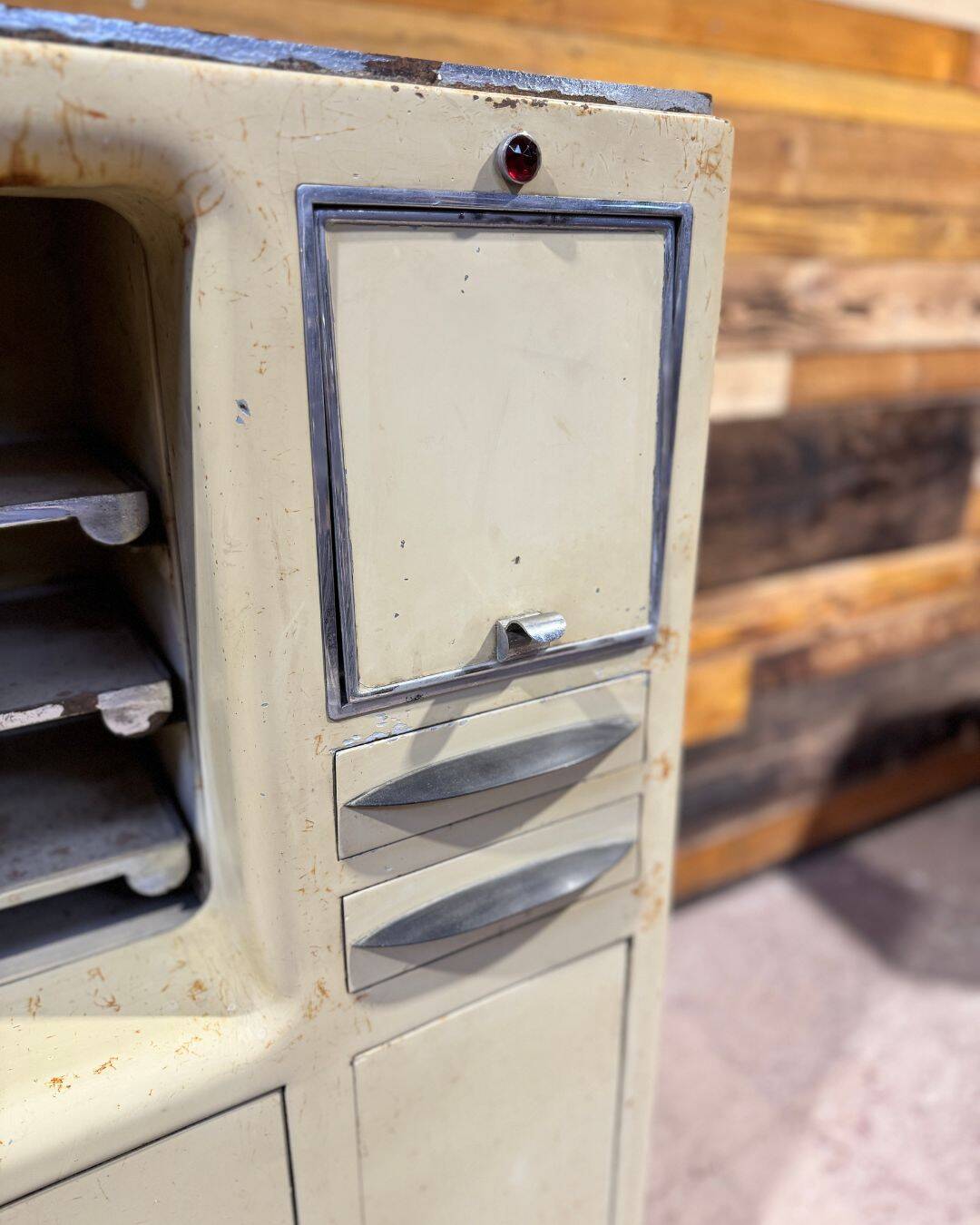 Unusual dentist's furniture from the 1940s