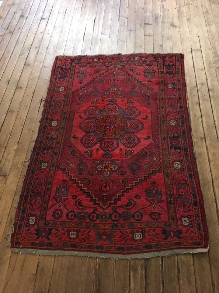 Vintage Persian rug 207x138cm