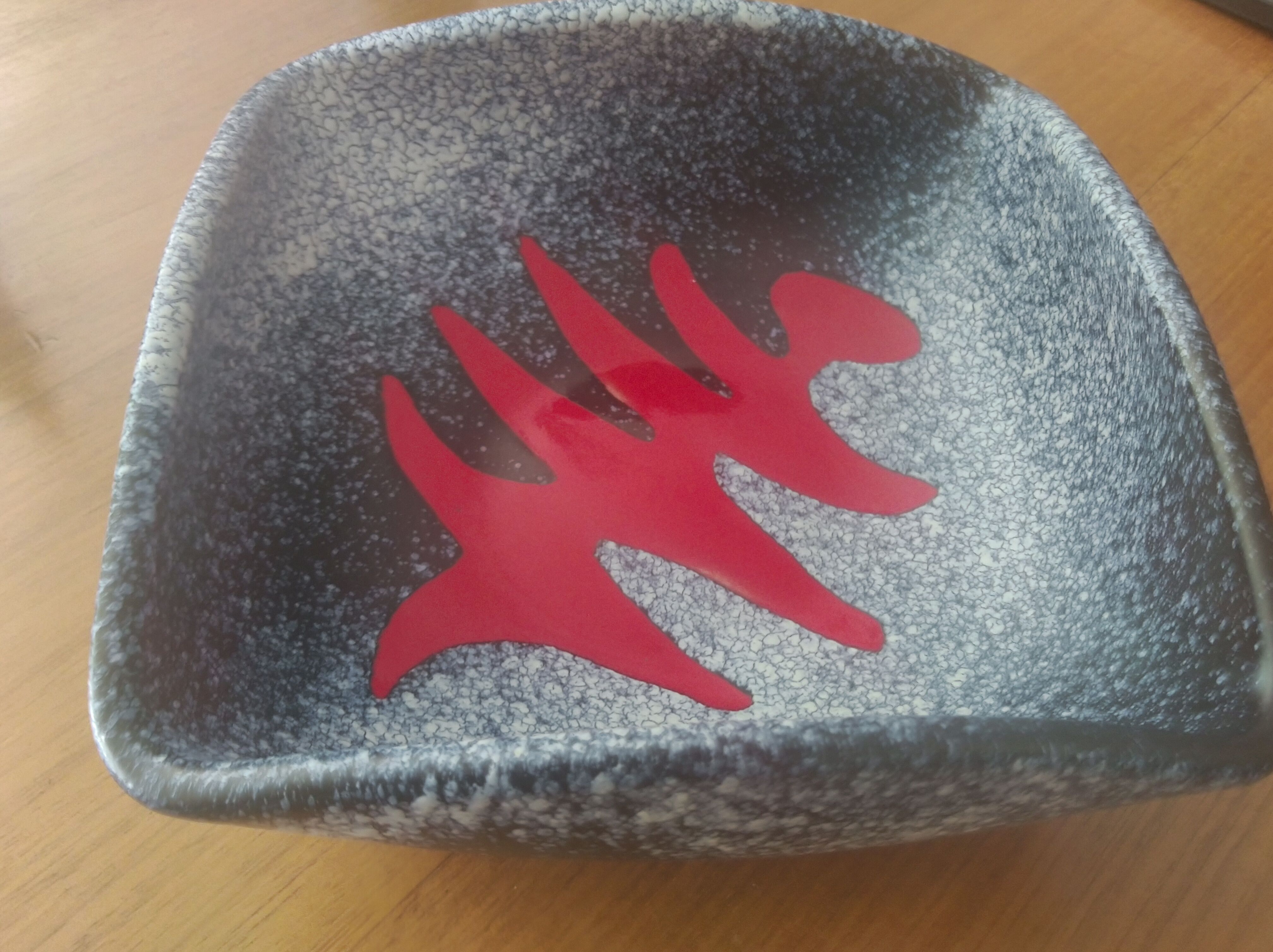 Ceramic bowl by Elchinger in Soufflenheim, Alsace, circa 1950
